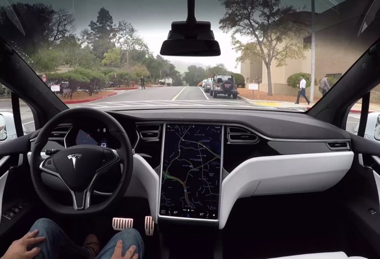 tesla nvidia autonomous driving