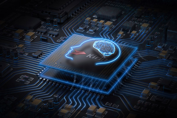 Concept image of the Kirin 970. Image Credit: Huawei.