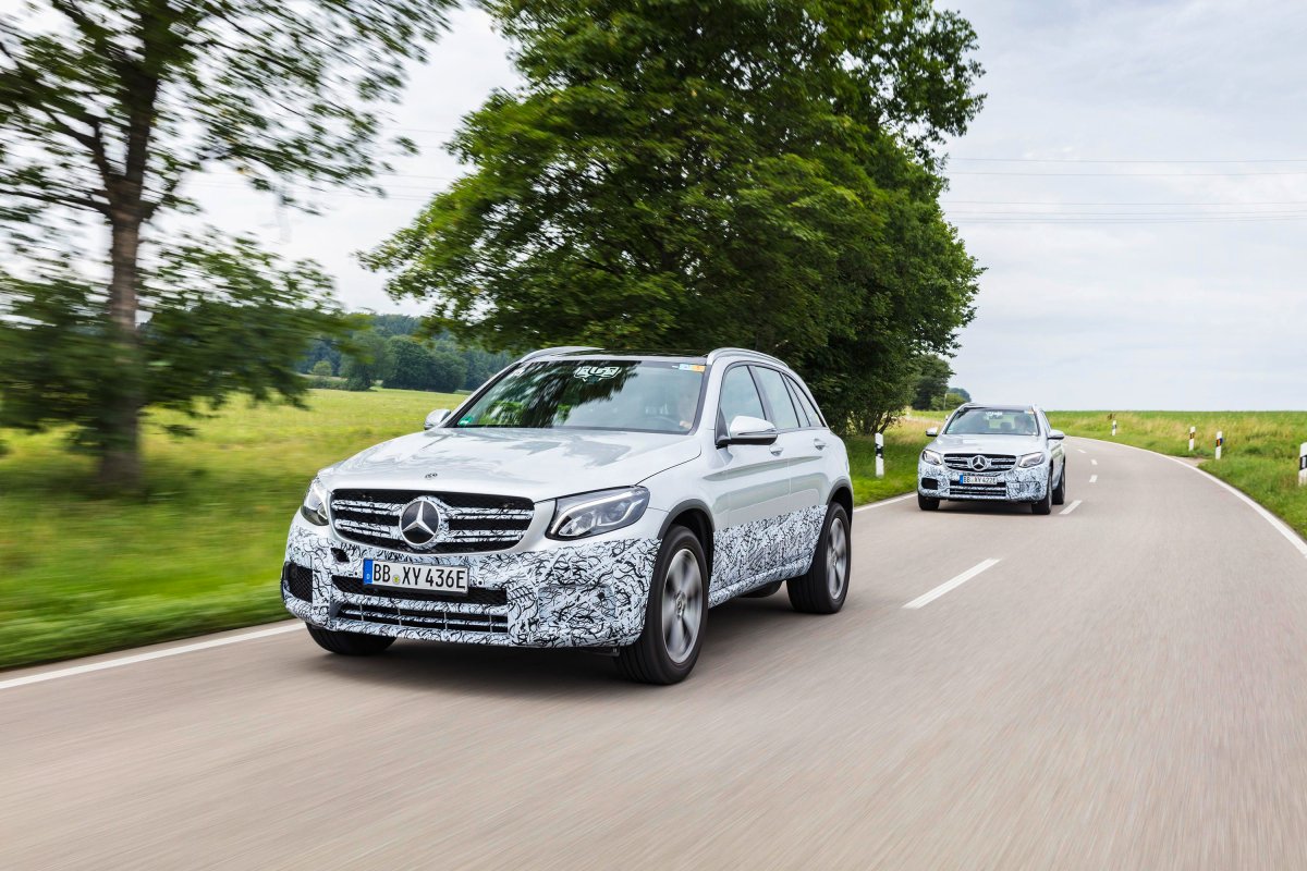 The regular GLC. Image credit: Mercedes Benz
