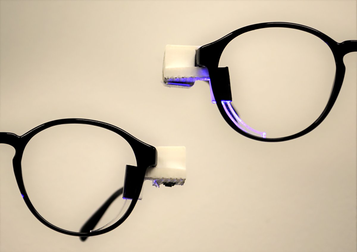 New Eyeglass Accessory Translates Sound Into Light for the Hearing Impaired
