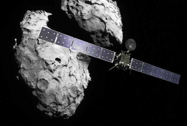 This Image Is the Final Moment of Humanity’s First Visit to a Comet