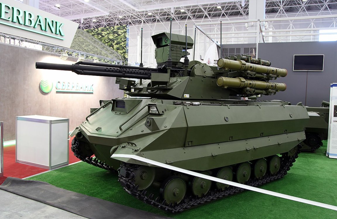 russia warfare nerekhta uran-9 vikhr