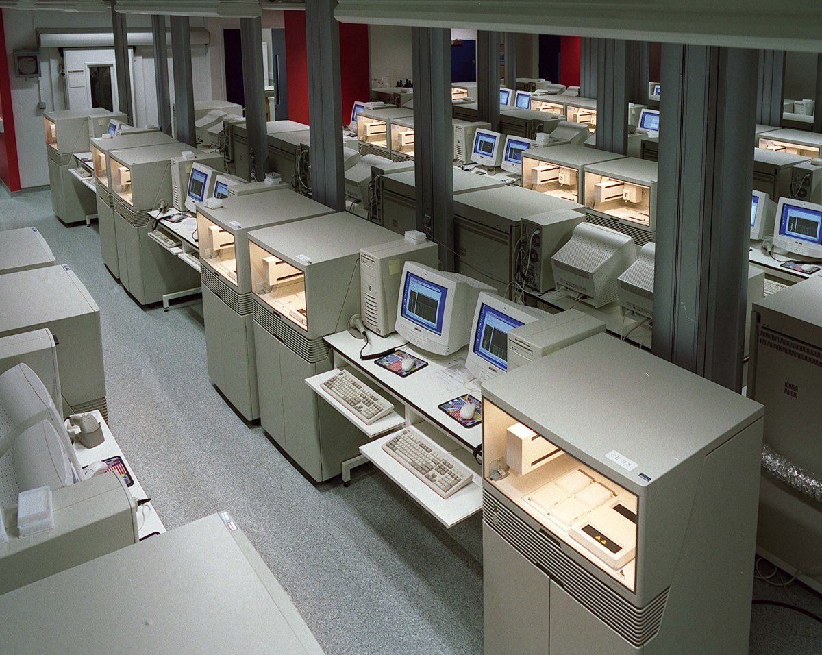 The Sanger Center, where large-scale human genome sequencing began in 1999. (Image Credit: the Sanger Institute)