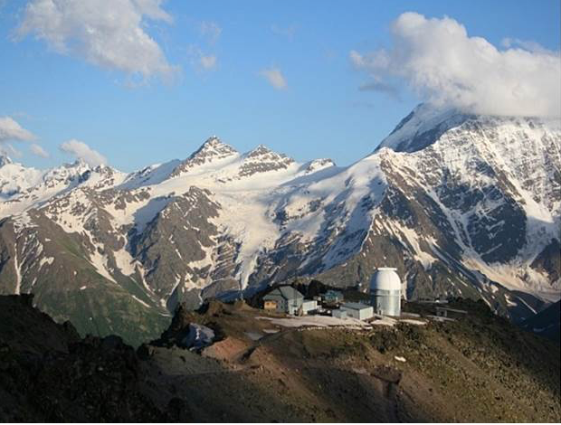 The 2-meter telescope at the Terksol Observatory provided follow-up astrometry of asteroid 2012 TC4. Image credit: INASAN / NASA