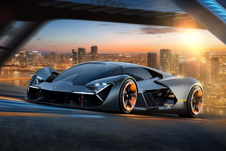 Lamborghini’s New Concept Electric Car is Energy Storage On Wheels