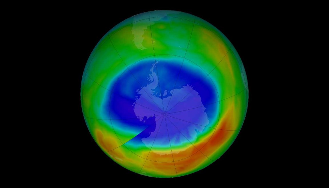 Hole in the ozone layer