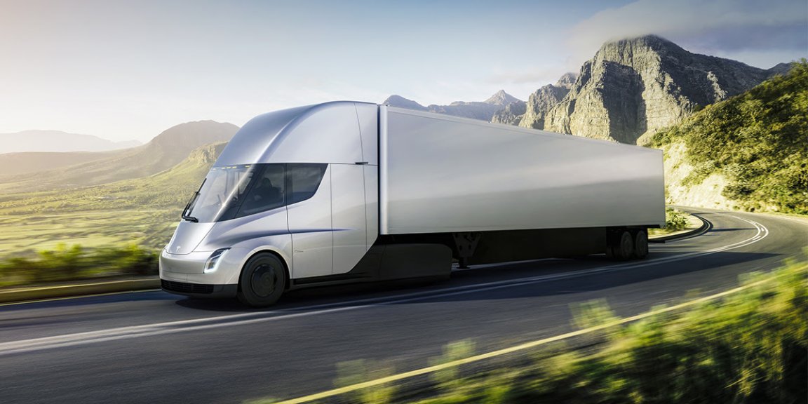 tesla electric-semi pepsi electric-vehicles