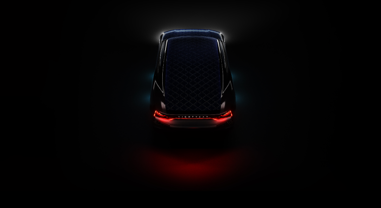 electric car solar powered car lightyear one