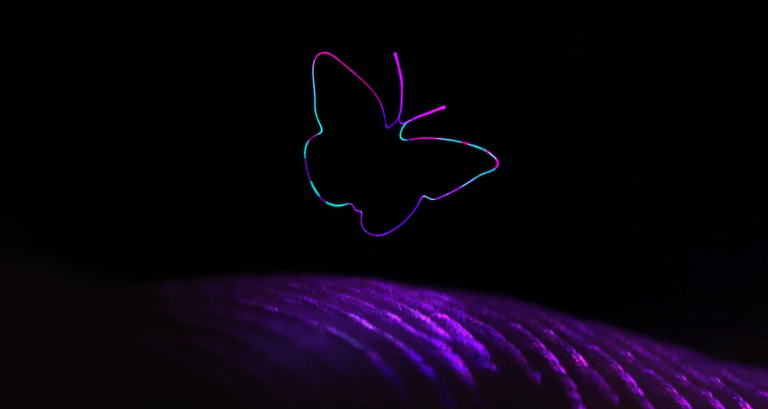 volumetric display hologram 3d projection nanotechnology