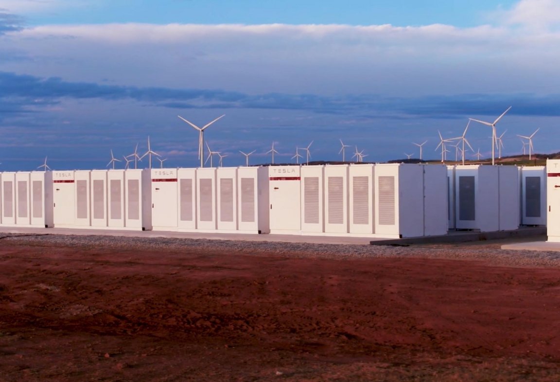 Tesla Powerpack project
