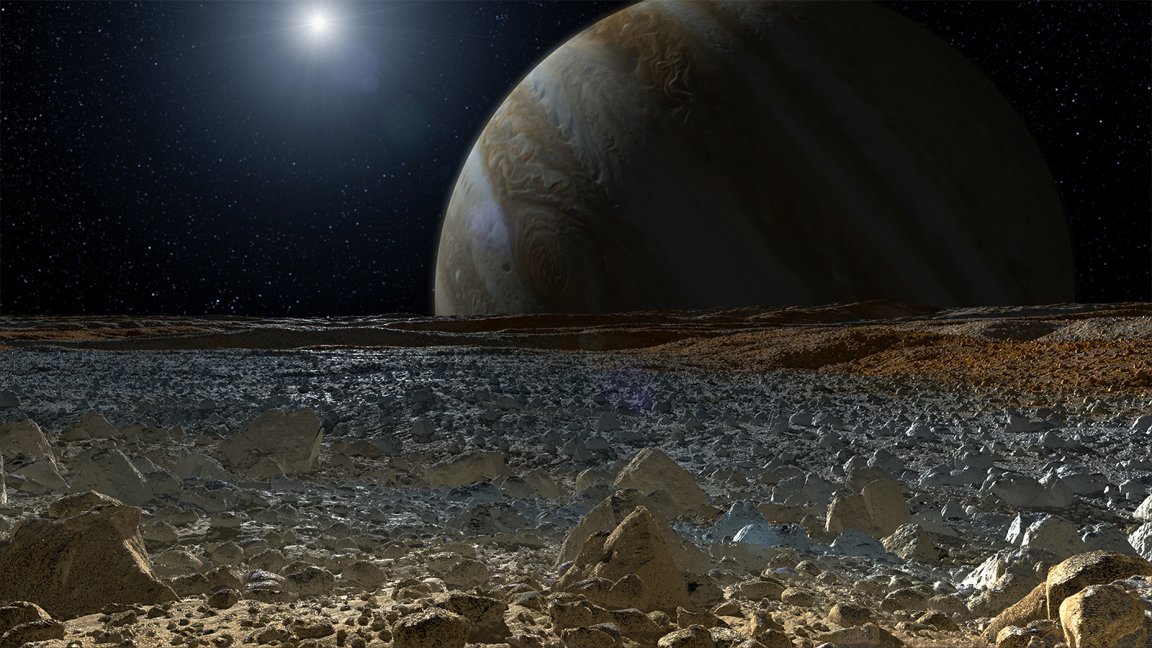 europa jupiter nasa esa microbial life
