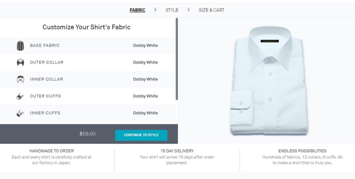 Original Stitch's shirt design page. Image Credit: Original Stitch