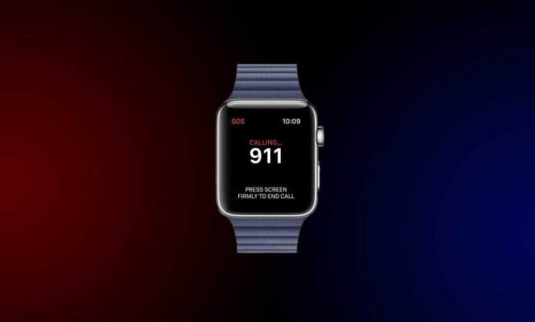 apple apple watch emergency sos