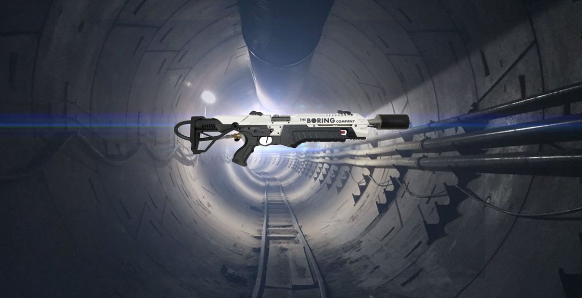 elon musk the boring company flamethrower