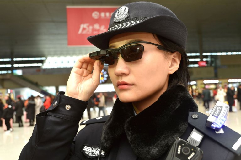 Chinese Police Add Facial Recognition Glasses to Their Surveillance Arsenal