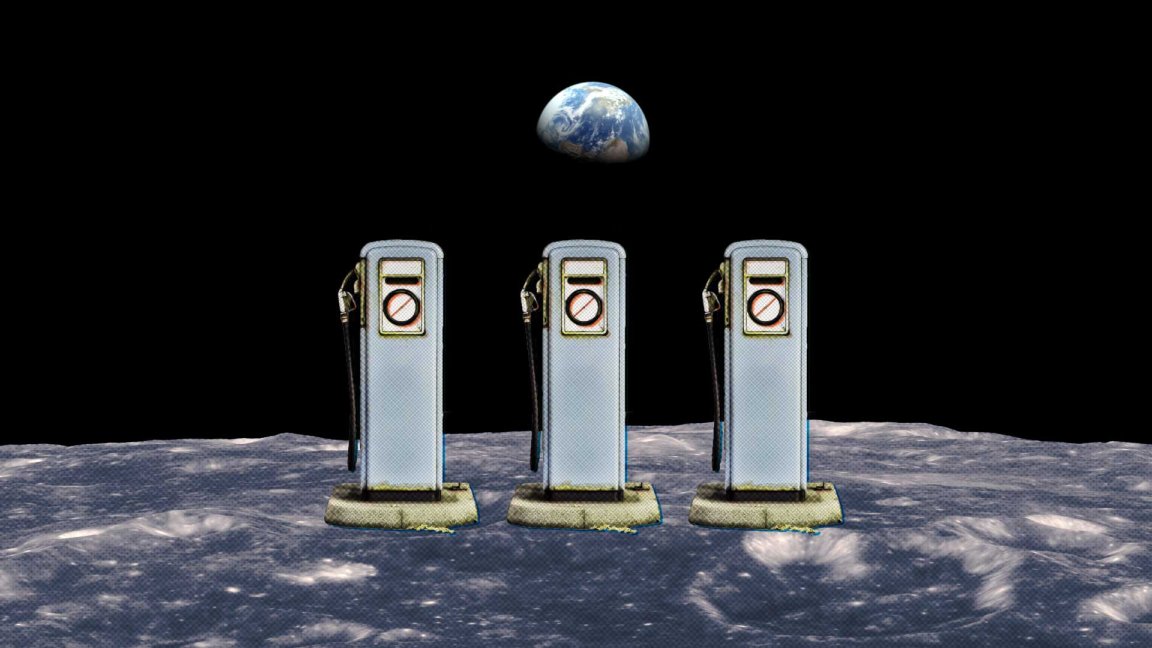 moon space exploration space race