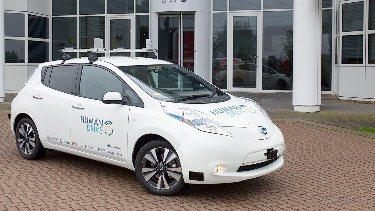 The HumanDrive Project aims to make autonomous driving more human. Image Credit: Transport Systems Catapult