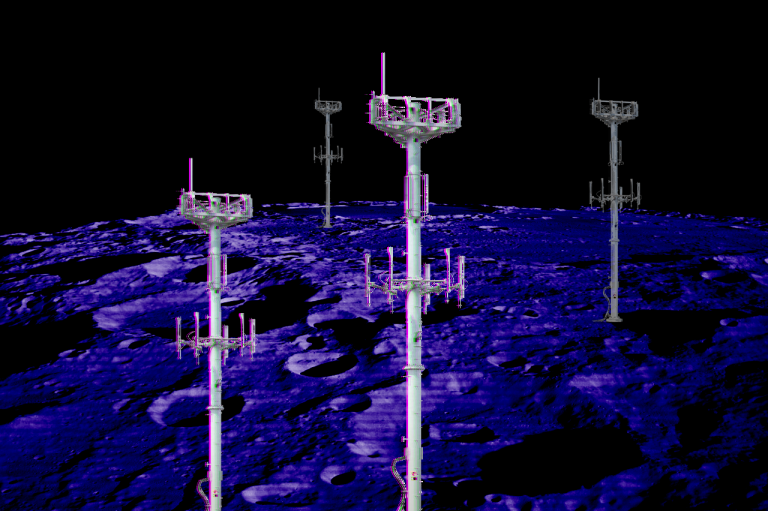 Moon's mobile network