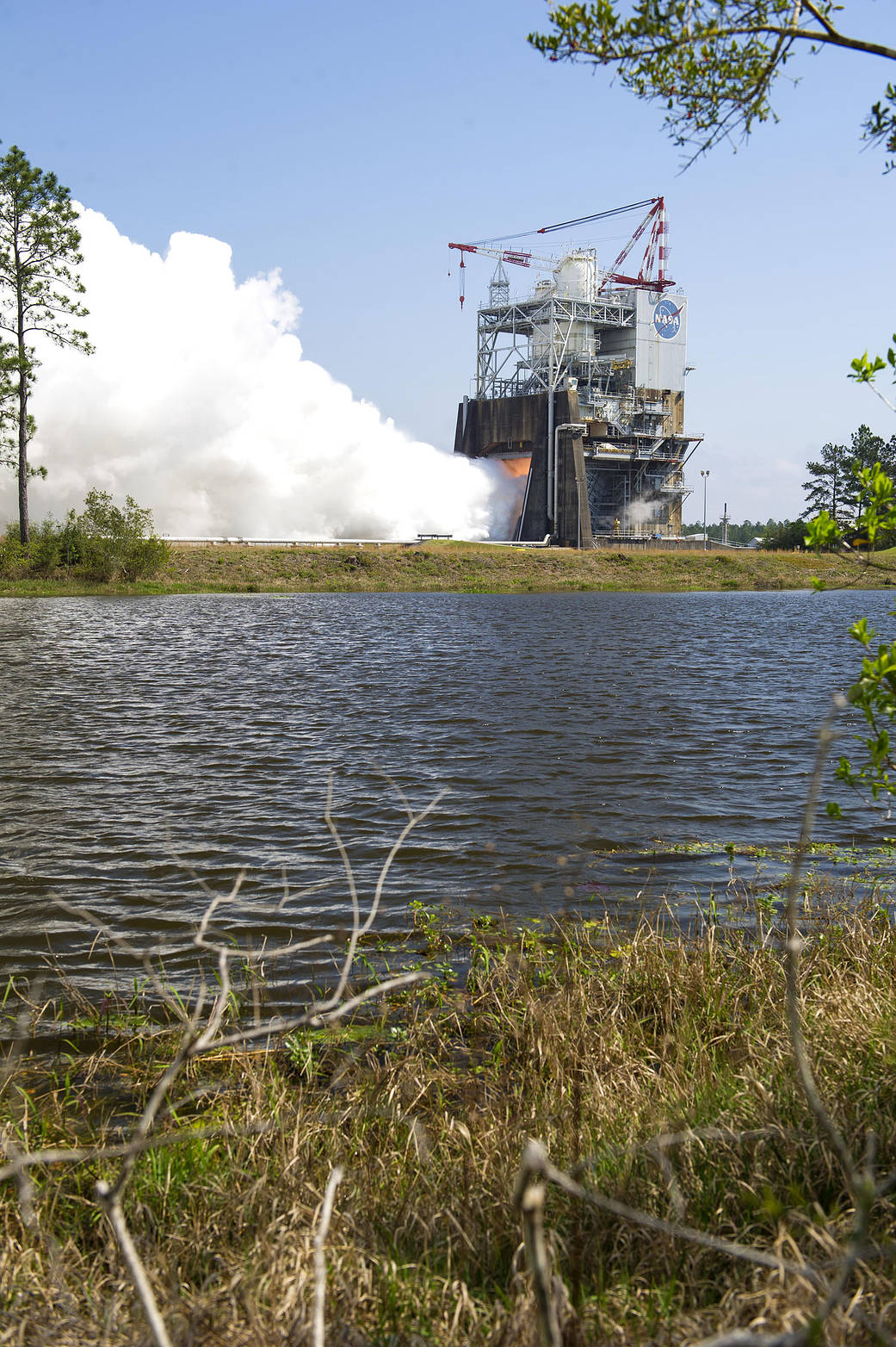 Testing of the First RS-25 Engine Controller, to be used on the SLS flight. Image Credit: NASA