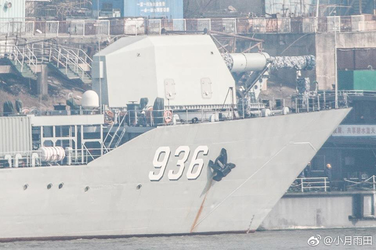 China's supposed hypersonic railgun. Image Credit: @XINFENGCAO