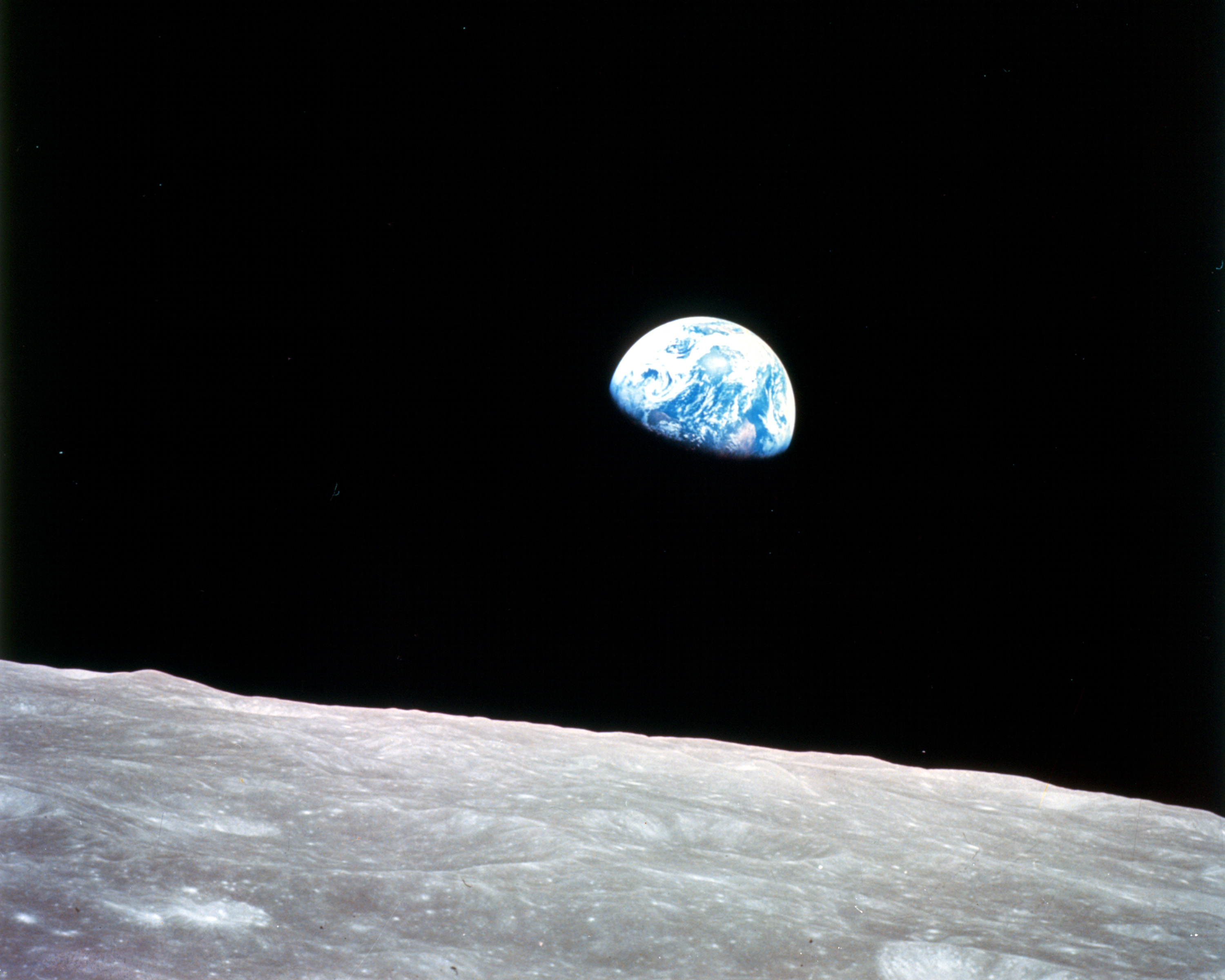 We're slowly understanding the water found on the Moon. Image Credit: Wikimedia Commons