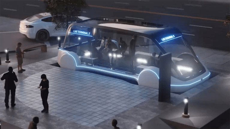 elon musk the boring company hyperloop tunnel mass transit public transportation