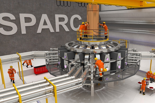 Vizualization of proposed SPARC experiment. Image Credit: Visualization by Ken Filar, PSFC research affiliate