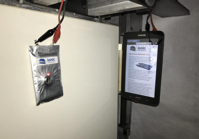 A Massachusetts Company Claims to Be Close to a Solid-State Battery