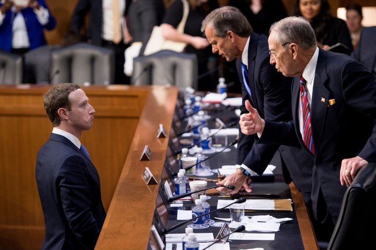 Everything You Need to Know From Mark Zuckerberg’s Congressional Testimony: Day 1
