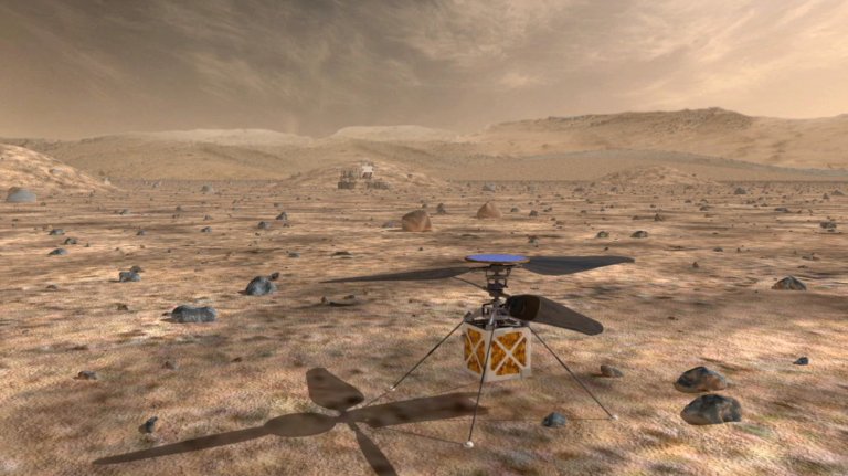 NASA Just Unveiled This Awesome, Tiny Helicopter That Will Cruise Over Mars