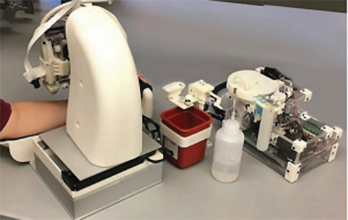 blood-testing robot