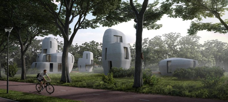 A Dutch City Is Creating the First Habitable, 3D Printed Houses