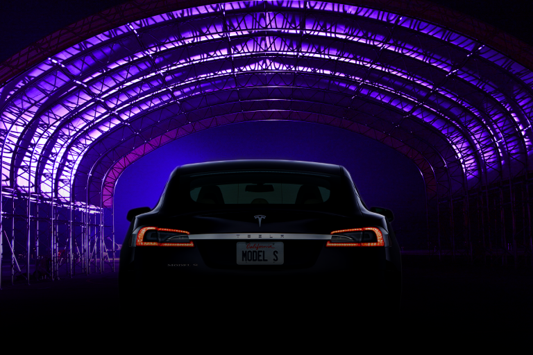 In an Effort to Speed up Production, Tesla Is Assembling Model 3s in a Giant Tent