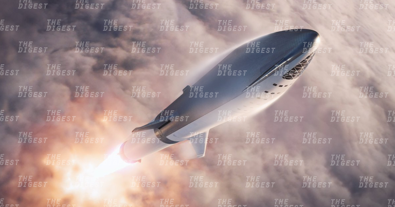 Elon Musk Tweeted Some Very Cool New Renders of the Big Falcon Rocket