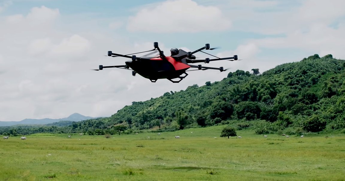 This week, Philippine inventor Kyxz Mendiola took his Koncepto Milenya, a flying sports car prototype, out for its first public test flight.