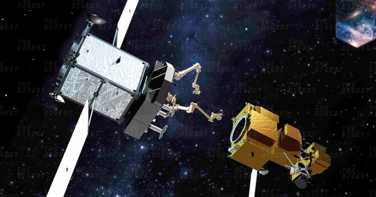 Service Robots Could Fix Up Orbiting Satellites Like Mechanics in Space