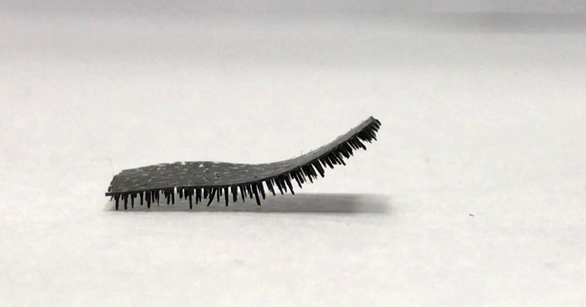 Researchers in Hong Kong have invented a robot that looks like a caterpillar. It's designed to travel through your body and release drugs.