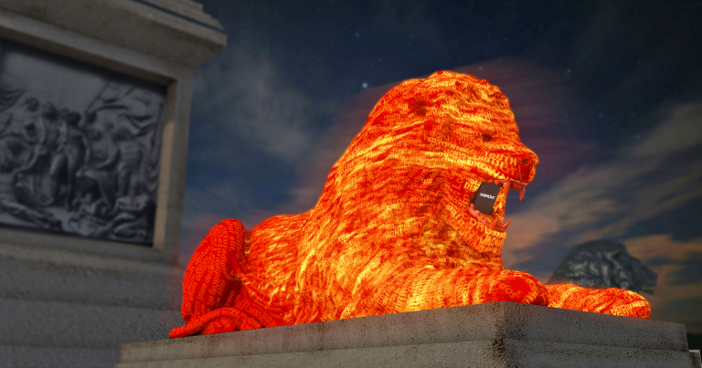 Here’s Why Google Built an AI-Powered Lion Statue That Spits out Poems