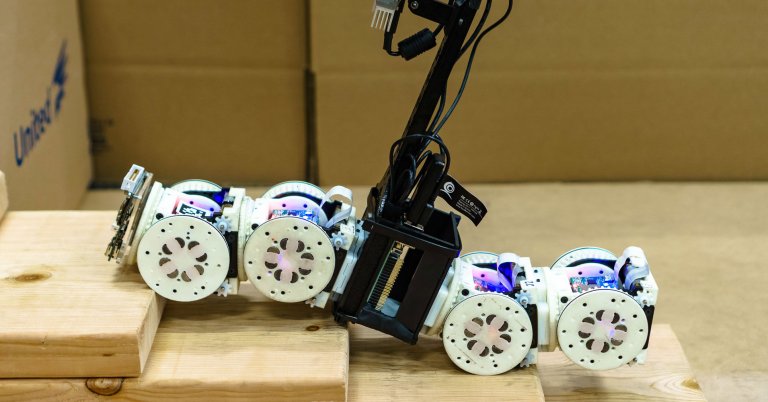 Cornell researchers created a shape-shifting robot that knows when it should reconfigure itself to complete various tasks.