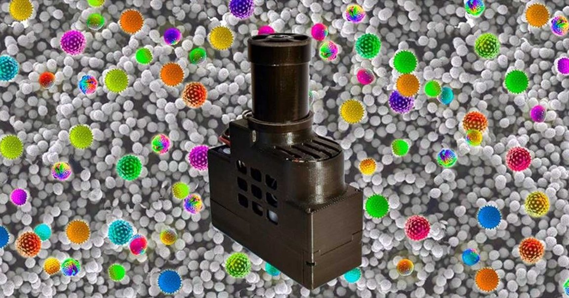 A new gadget uses machine learning to identify pollen and spores — and it could eventually give you a better sense of the air you're breathing.