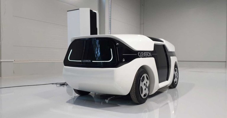 A self-driving vehicle named Lotte is taking autonomous delivery to the next level, eliminating the need for a human to immediately retrieve their package.