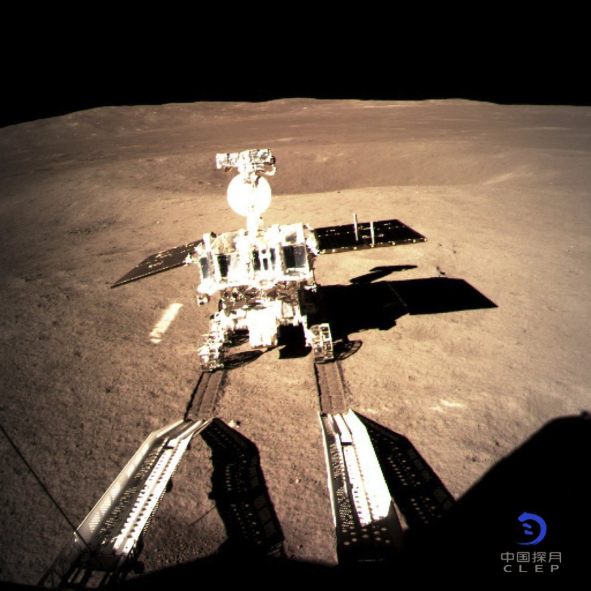See China's Lunar Rover Set Off Across the Far Side of the Moon