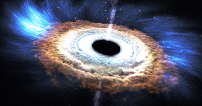 Astronomers spotted an unusual black hole floating through the galaxy. Roughly the size of Jupiter, it's in between the two types of typical black holes.