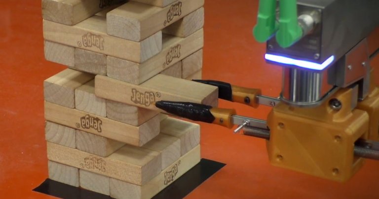 Thanks to AI, MIT’s New Robot Could Beat You at Jenga