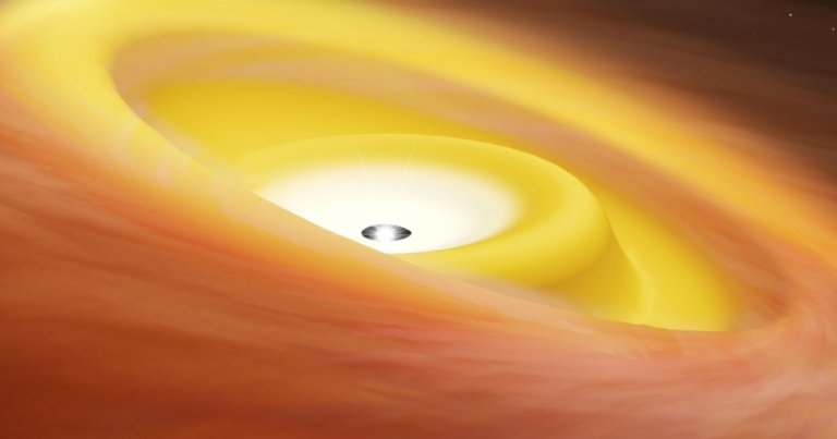 Astronomers have found a protostar with a warped disk, and at just tens of thousands years old, it's the youngest ever observed.