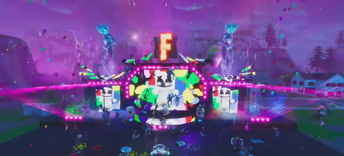 The wildly popular video game "Fortnite" made history yesterday with a live show by EDM artist Marshmello that reportedly drew millions of viewers.