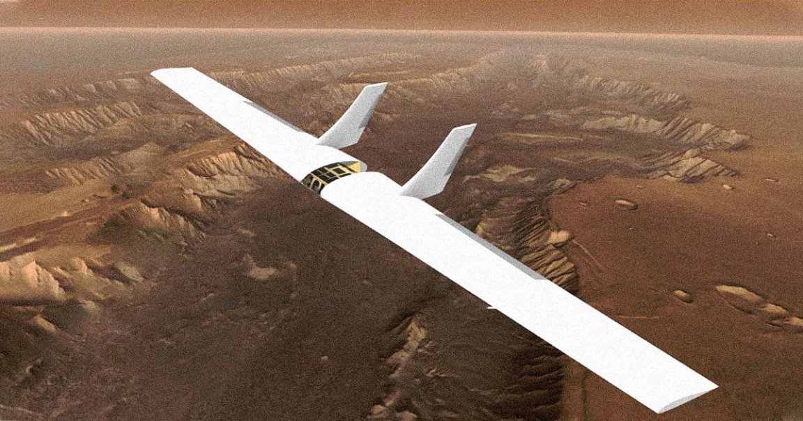 Researchers at the University of Arizona designed an inflatable sailplane that could explore Mars at a fraction of the cost of a rover or satellite.
