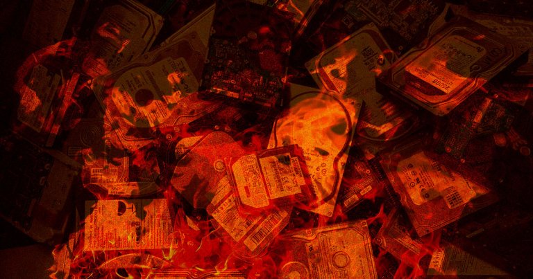 A Navy research facility just put out a call for contractors who can totally incinerate 4,000 pounds of hard drives from a laser research program.