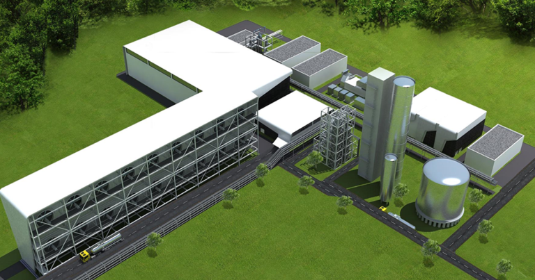 A startup says it's building a futuristic facility that'll suck as much CO2 out of the atmosphere of every year as 40 million trees.
