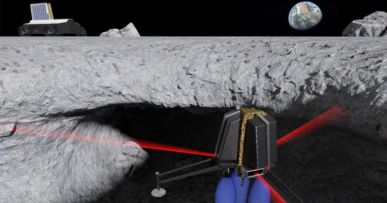 A drone just flew through an Icelandic cave and generated a 3D map of the area in minutes, in a test run for systems that will do the same on Mars.